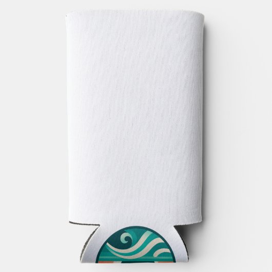 Funny Can Cooler - Rule #1 Don’t Fall Off the Boat (Achterkant)