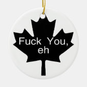Funny Canada Ornament (Voorkant)