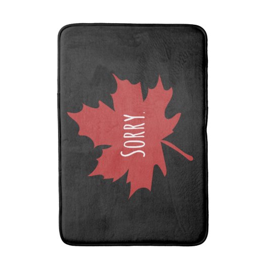 Funny Canadian Badmat (Voorkant Verticaal)