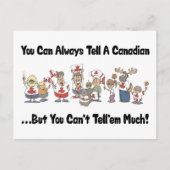 Funny Canadian Briefkaart (Voorkant)