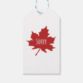 Funny Canadian Cadeaulabel (Voorkant)