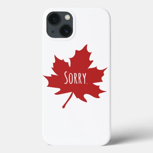Funny Canadian Case-Mate iPhone Case (Achterkant)