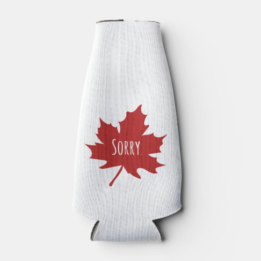 Funny Canadian Flesjeskoeler (Voorkant)