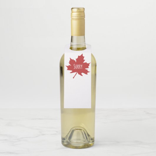 Funny Canadian Flessenhanger (Op fles)