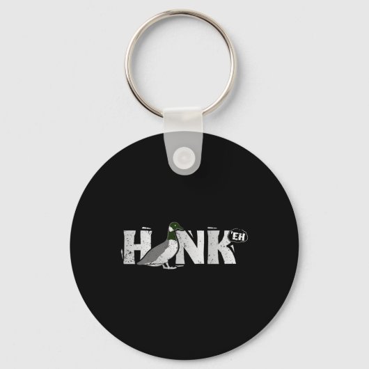 Funny Canadian Goose Gese Honk North Bird Hunting Sleutelhanger (Voorkant)