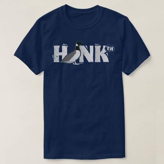 Funny Canadian Goose Gese Honk North Bird Hunting T-shirt (Design voorkant)