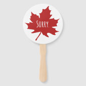Funny Canadian Handwaaier (Achterkant)