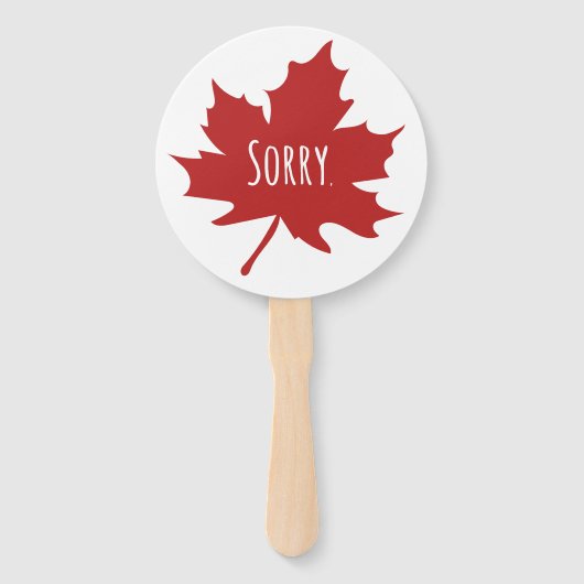 Funny Canadian Handwaaier (Voorkant)