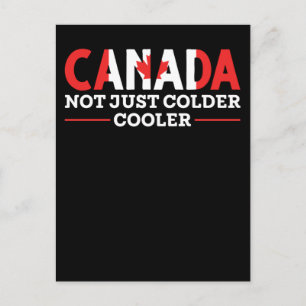 Funny Canadian Joke Maple Leaf Cool Canada Briefkaart