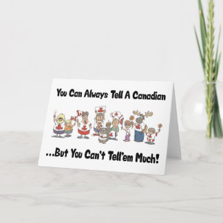 Funny Canadian Kaart
