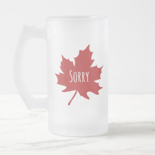 Funny Canadian Matglas Bierpul