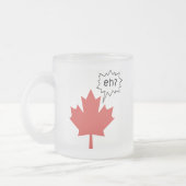 Funny Canadian Matglas Koffiemok (Links)