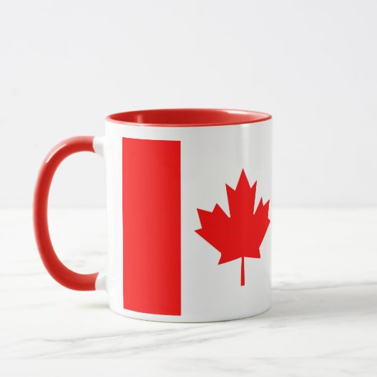 Funny Canadian Moose Canada Day Mok (Links)