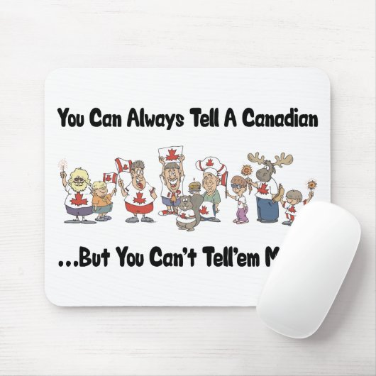 Funny Canadian Muismat (Met muis)