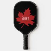 Funny Canadian Pickleball Paddle (Voorkant)