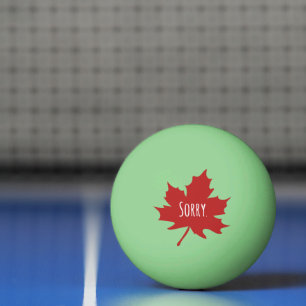 Funny Canadian Pingpongbal