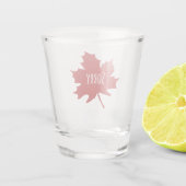 Funny Canadian Shot Glas (Achterkant)