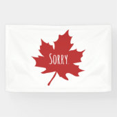 Funny Canadian Spandoek (Horizontaal)