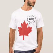 Funny Canadian T-Shirt (Voorkant)