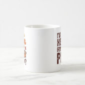 Funny Canadian Thanksgiving Pie 'Eh' Retro Fall  Koffiemok (Center)