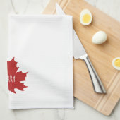 Funny Canadian Theedoek (Quarter Fold)