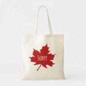 Funny Canadian Tote Bag (Voorkant)