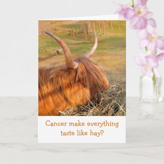 Funny Cancer Cattle wordt goed Kaart (Orchidee)
