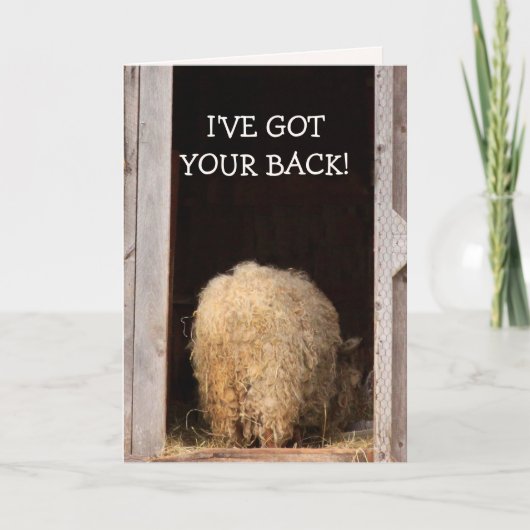 Funny Cancer Enmoegement Sheep Kaart (Voorkant)