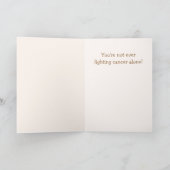 Funny Cancer Enmoegement Sheep Kaart (Binnen)