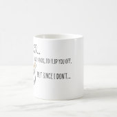 Funny Cancer Patient, Cats Lover Koffiemok (Center)