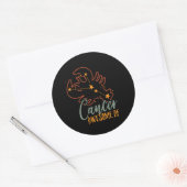 Funny Cancer Zodiac Star Sign Astrology Geweldige  Ronde Sticker (Envelop)