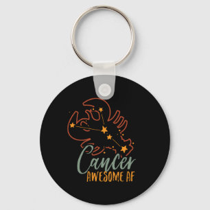 Funny Cancer Zodiac Star Sign Astrology Geweldige Sleutelhanger