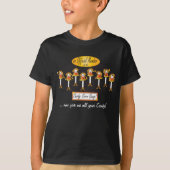 Funny Candy Corn Cowboy Kind Gang | Halloween T-shirt (Voorkant)
