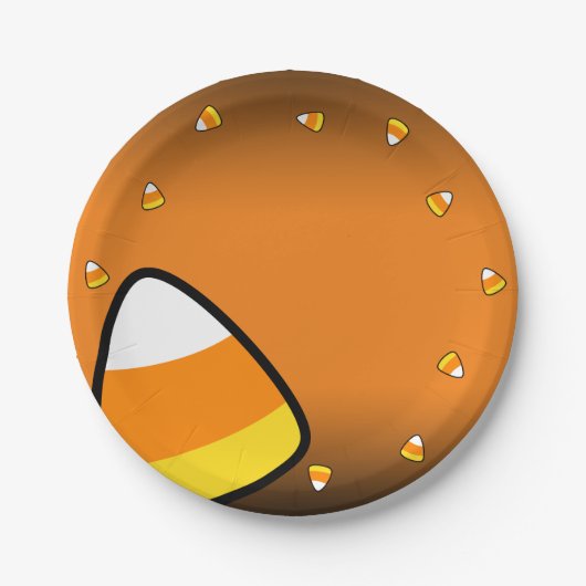 Funny Candy Corn Paper Bord (Voorkant)