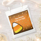 Funny Candy Corn Paper Bord Bedankzakje (Geknipt)