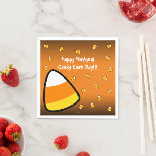 Funny Candy Corn Servet
