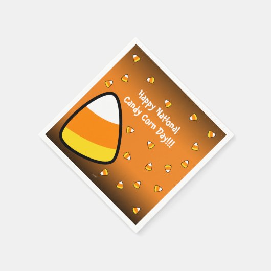 Funny Candy Corn Servet (Hoek)