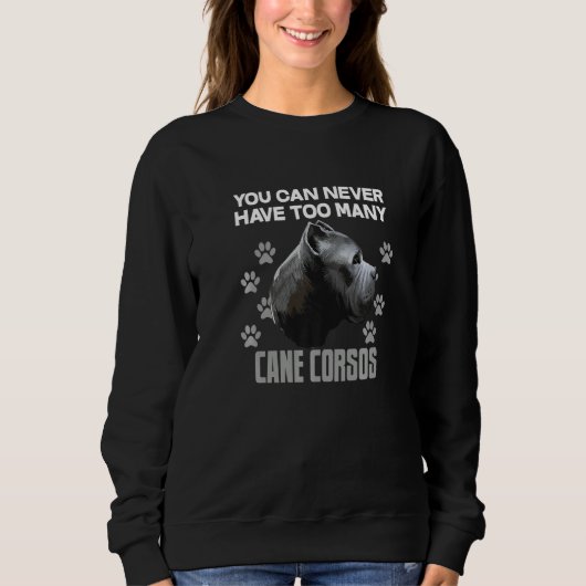 Funny Cane Corso Dog Head Trui (Voorkant)