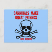Funny cannibals briefkaart (Voorkant)
