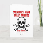 Funny cannibals kaart (Achterkant)