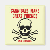 Funny cannibals magneet (Voorkant)