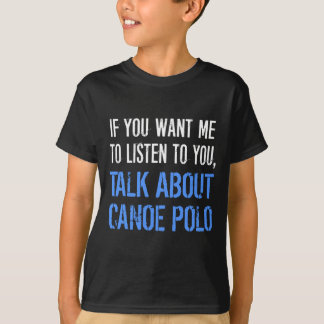 Funny Canoe Polo Shirt