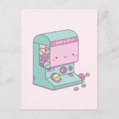 Funny Capsule Speelgoed Escape Japan Doodle Briefk Briefkaart (Voorkant)