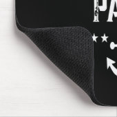 Funny Captain Papa Anchor Design  Muismat (Hoek)