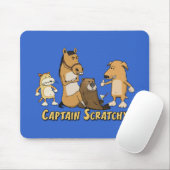 Funny Captain Scratchy Muismat (Met muis)