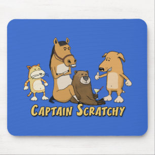 Funny Captain Scratchy Muismat