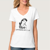 Funny Captioning Quote voor Captioners T-shirt (Voorkant)