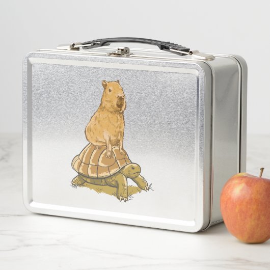 Funny Capybara Animal Turtle Cute Capybara (In situ)