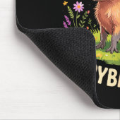 Funny Capybara Art For Men Women Kids Capy Rodent  Muismat (Hoek)