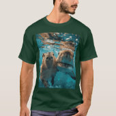 Funny Capybara boy T-shirt (Voorkant)